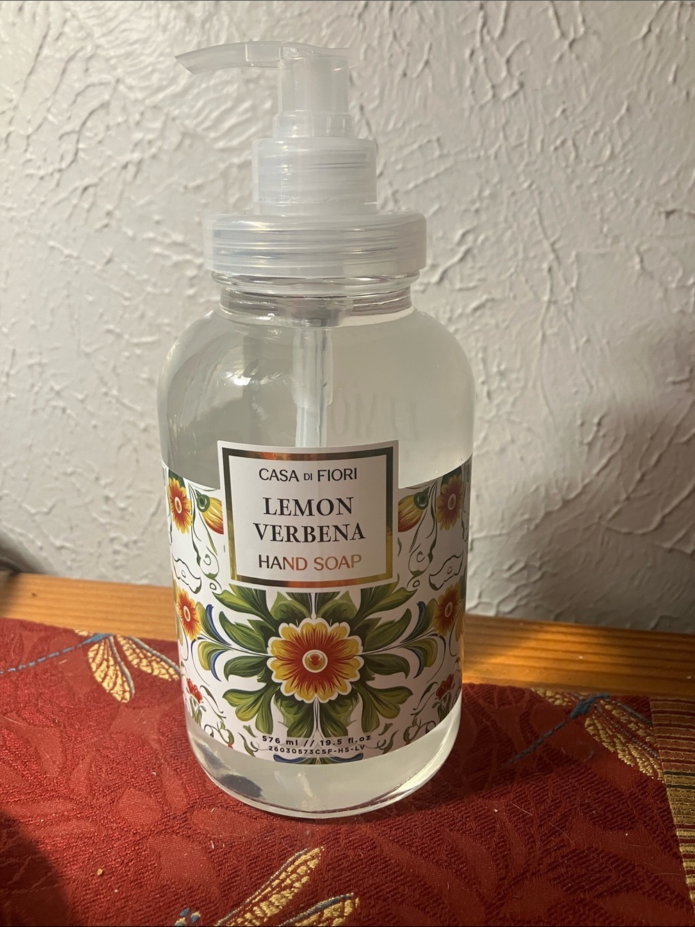 Lemon Verbena Hand Soap — Clear